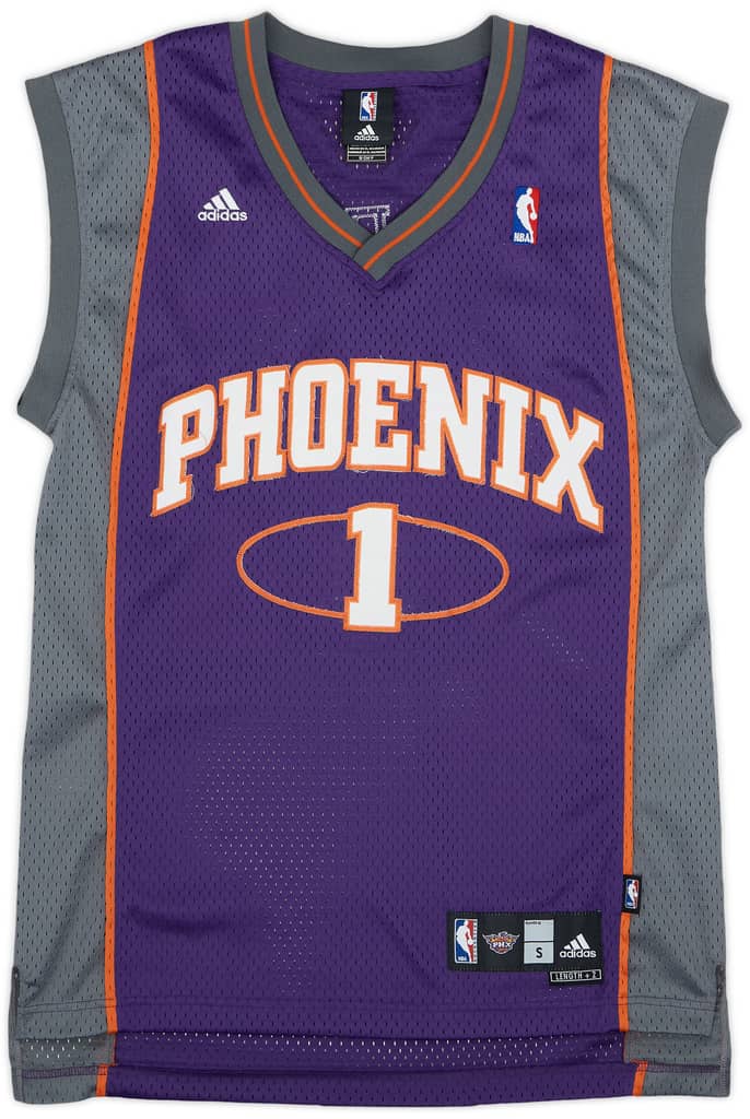 2006-10 Phoenix Suns Stoudemire #1 adidas Swingman Away Jersey - 7/10 - (S)