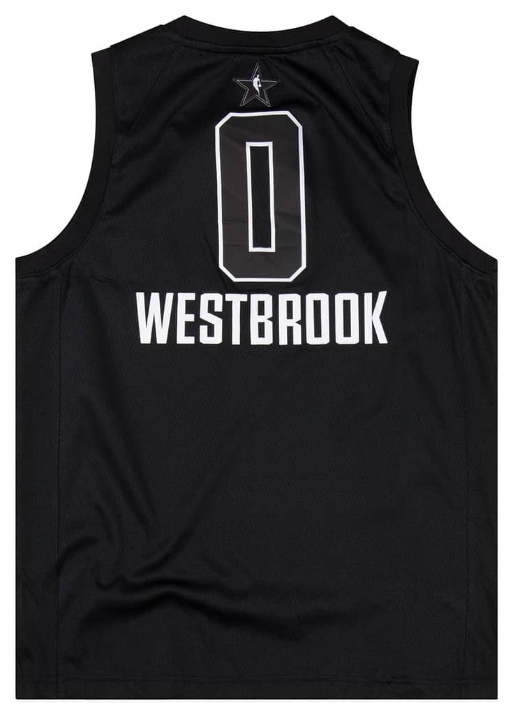 2018 NBA All-Star Westbrook #0 Jordan Swingman Jersey Y