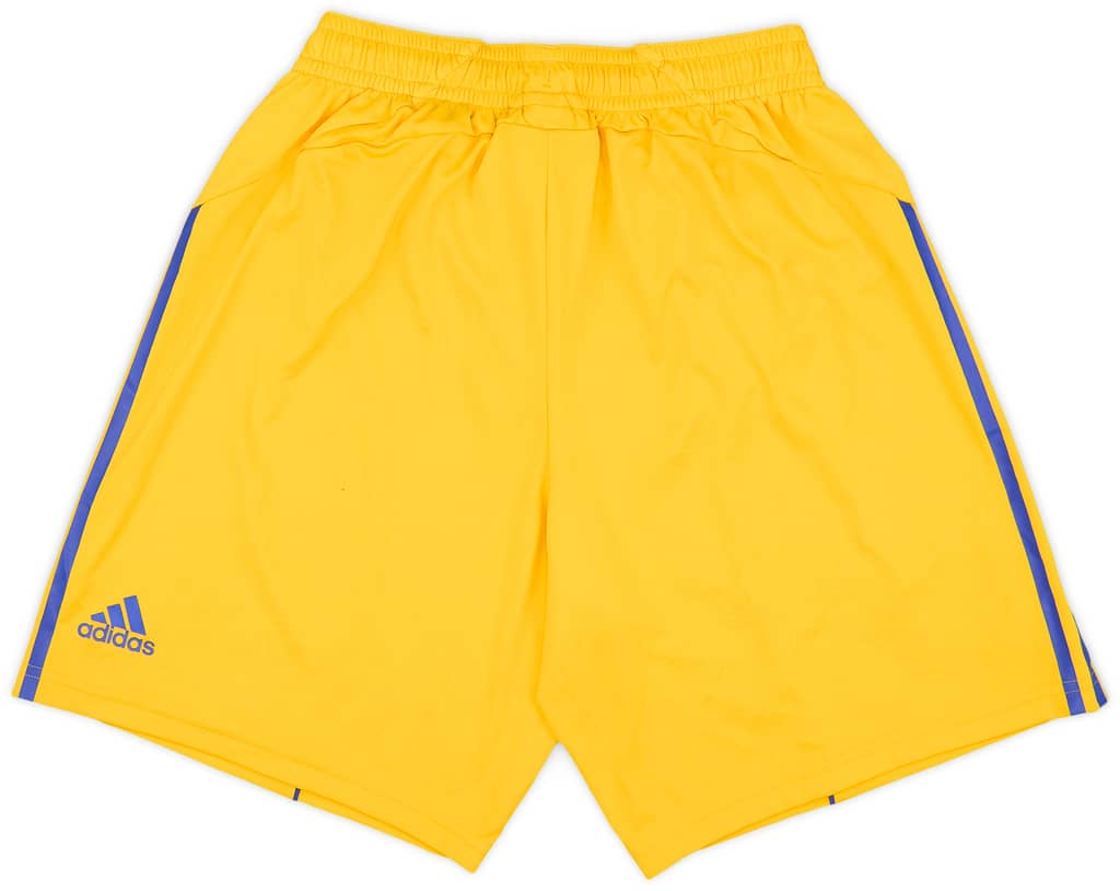 2010-12 Ukraine Player Issue Home Shorts #5 (Chyhrynskyi) - 7/10 - (L)