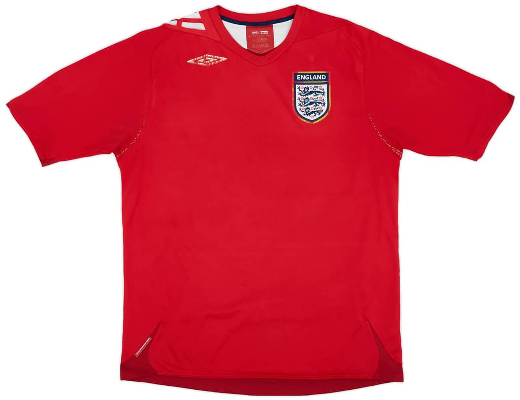 2006-08 England Away Shirt - 5/10 - (L)