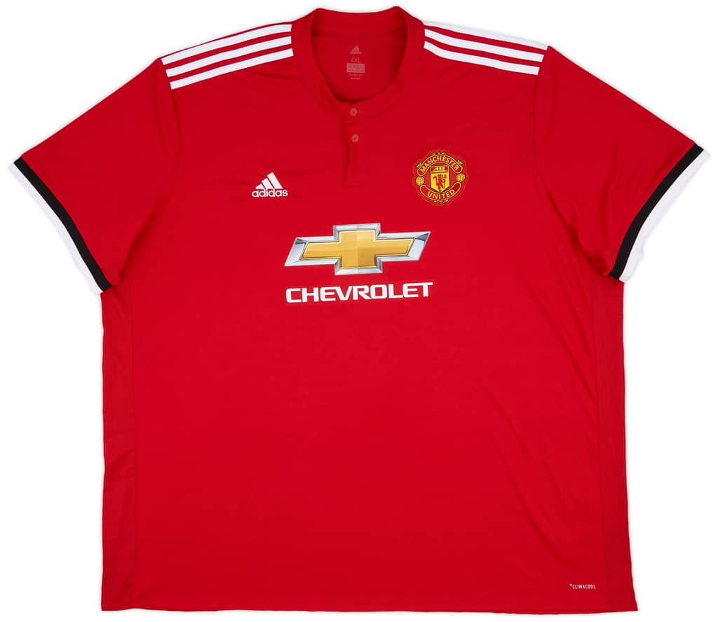 2017-18 Manchester United Home Shirt - 9/10 - (4XL)