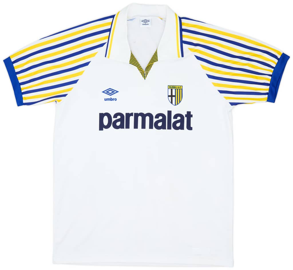1990-91 Parma Home Shirt - 8/10 - (L)