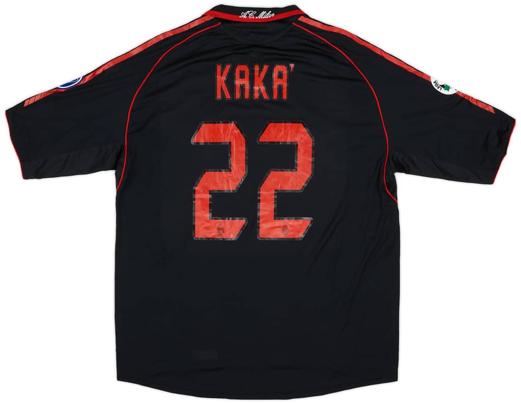 2005-06 AC Milan Match Issue Third Shirt Kaka #22