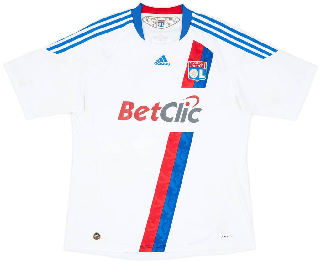 2010-11 Lyon Home Shirt Lisandro #9 - 5/10 - (XL)