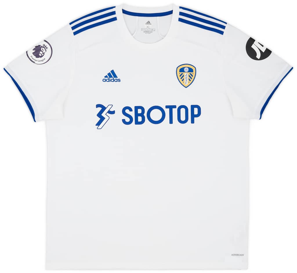 2020-21 Leeds United Home Shirt - 7/10 - (XL)