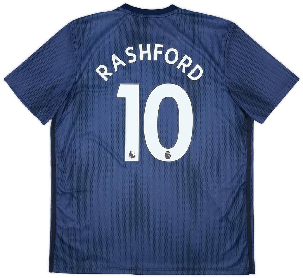 2018-19 Manchester United Third Shirt Rashford #10 (XL)