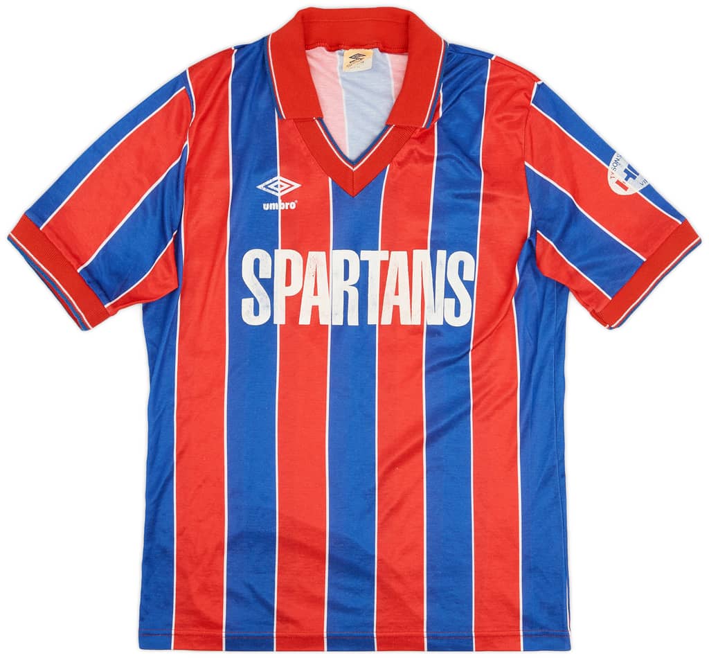 1986 Spartans Match Issue Home Shirt #19