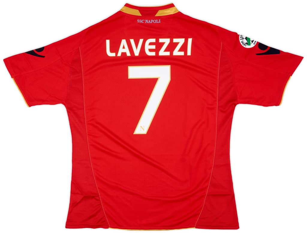 2009-10 Napoli Third Shirt Lavezzi #7 (XL)