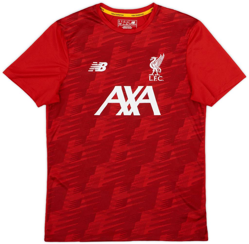 2019-20 Liverpool New Balance Training Shirt - 9/10 - (M)
