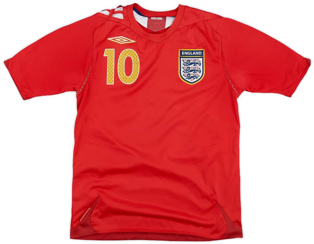 2006-08 England Away Shirt Owen #10 - 5/10 - (S)