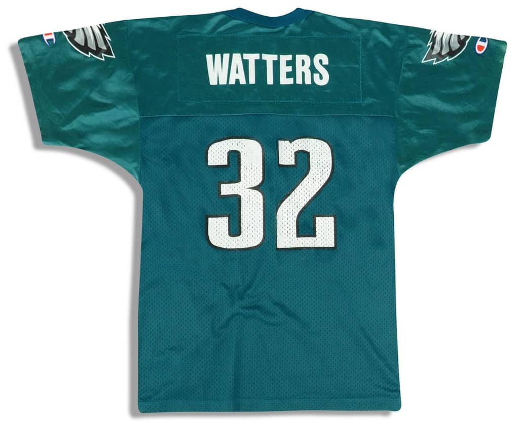 1996-97 Philadelphia Eagles Watters #32 Champion Jersey (Home) Y