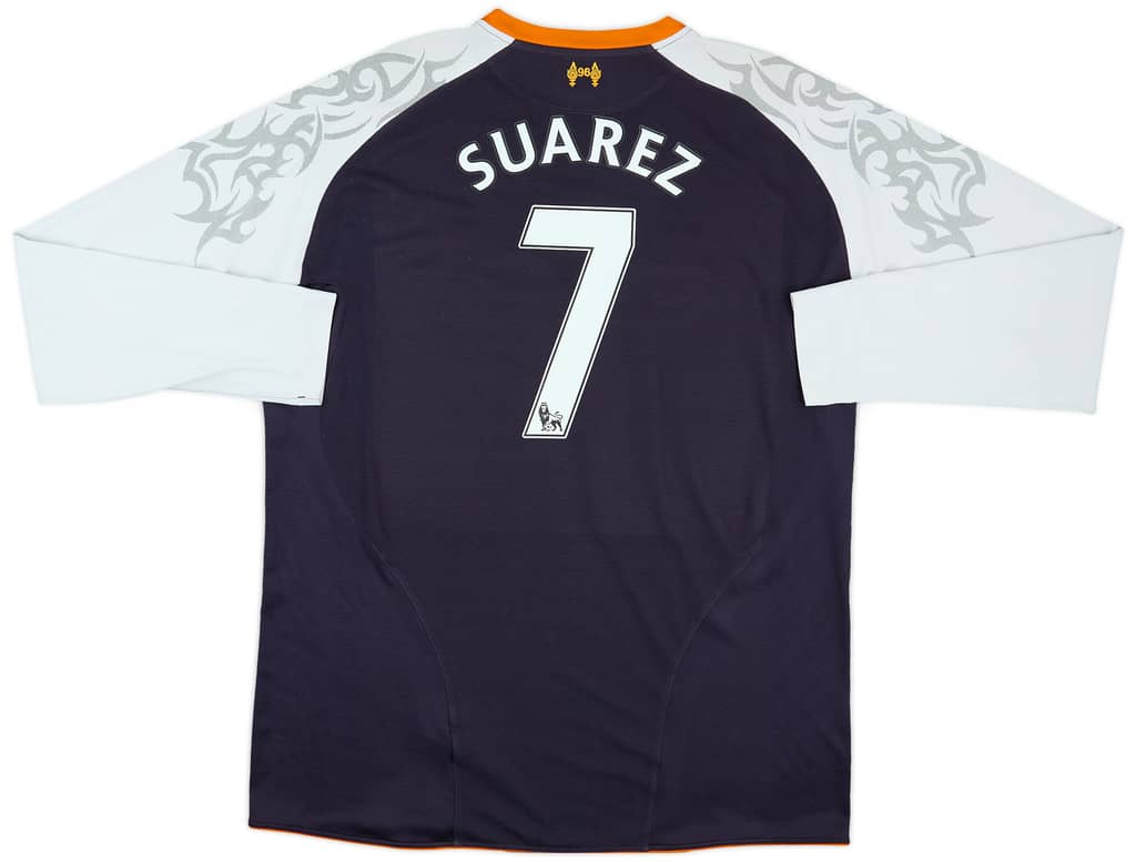 2012-13 Liverpool Third Shirt Suarez #7 - 6/10 - (XXL)