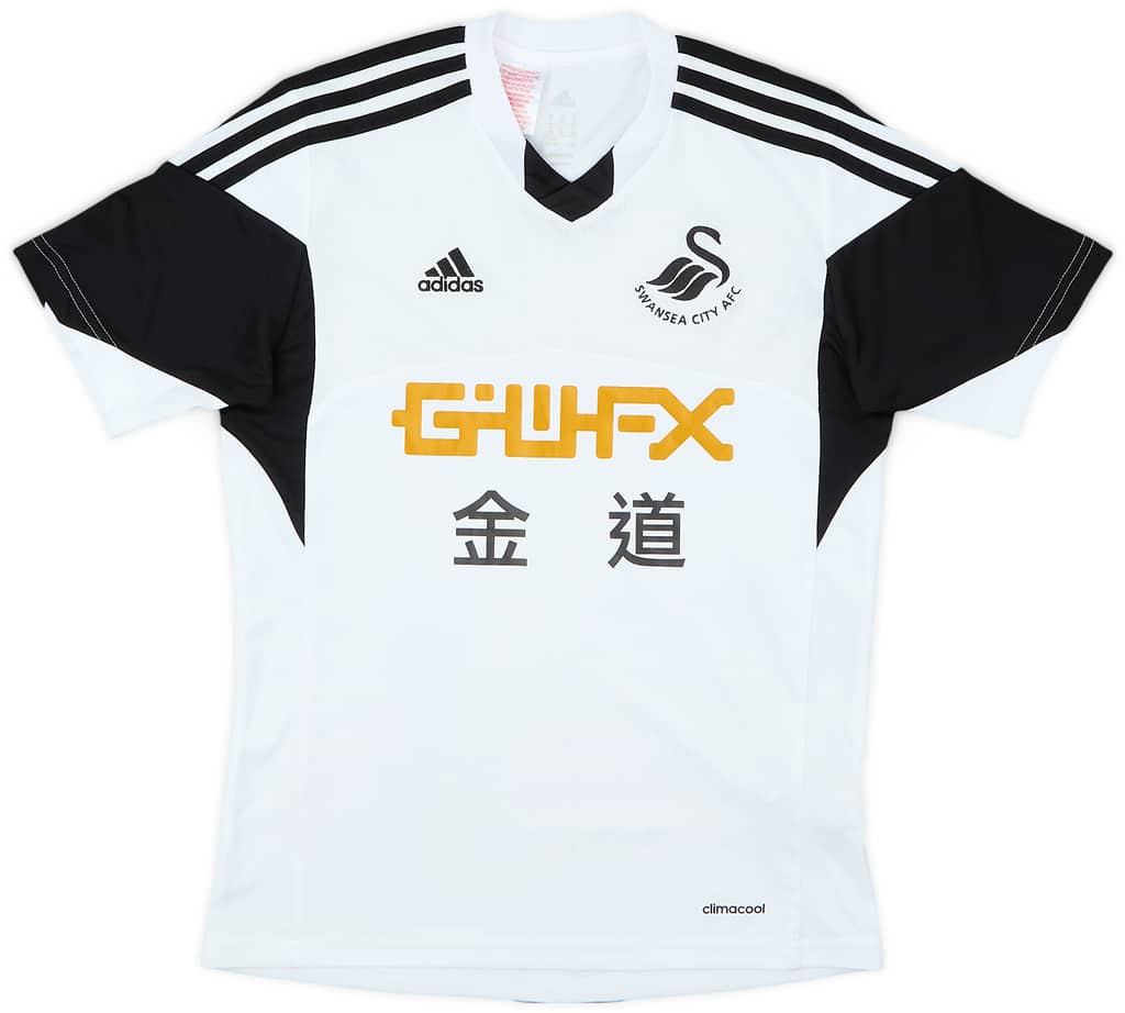 2013-14 Swansea Home Shirt - 8/10 - (L.Boys)