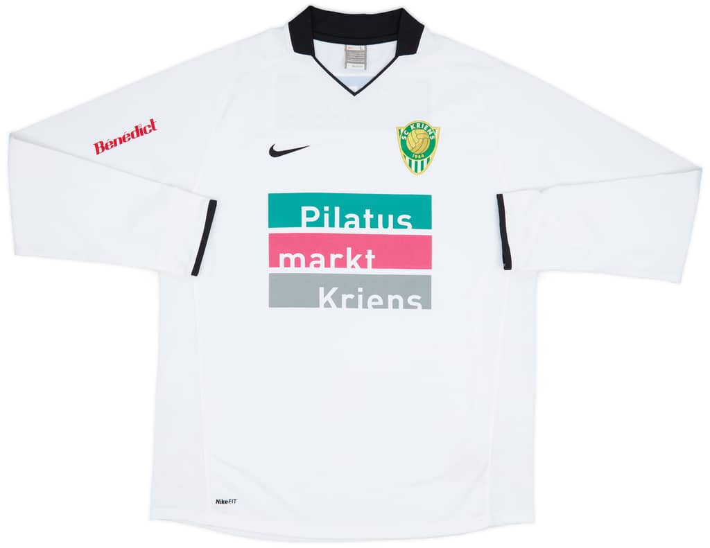 2009-10 SC Kriens Away L/S Shirt - 6/10 - (L)