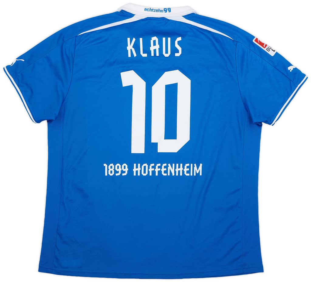 2013-14 TSG Hoffenheim Home Shirt Klaus #10 - 9/10 - (XXL)