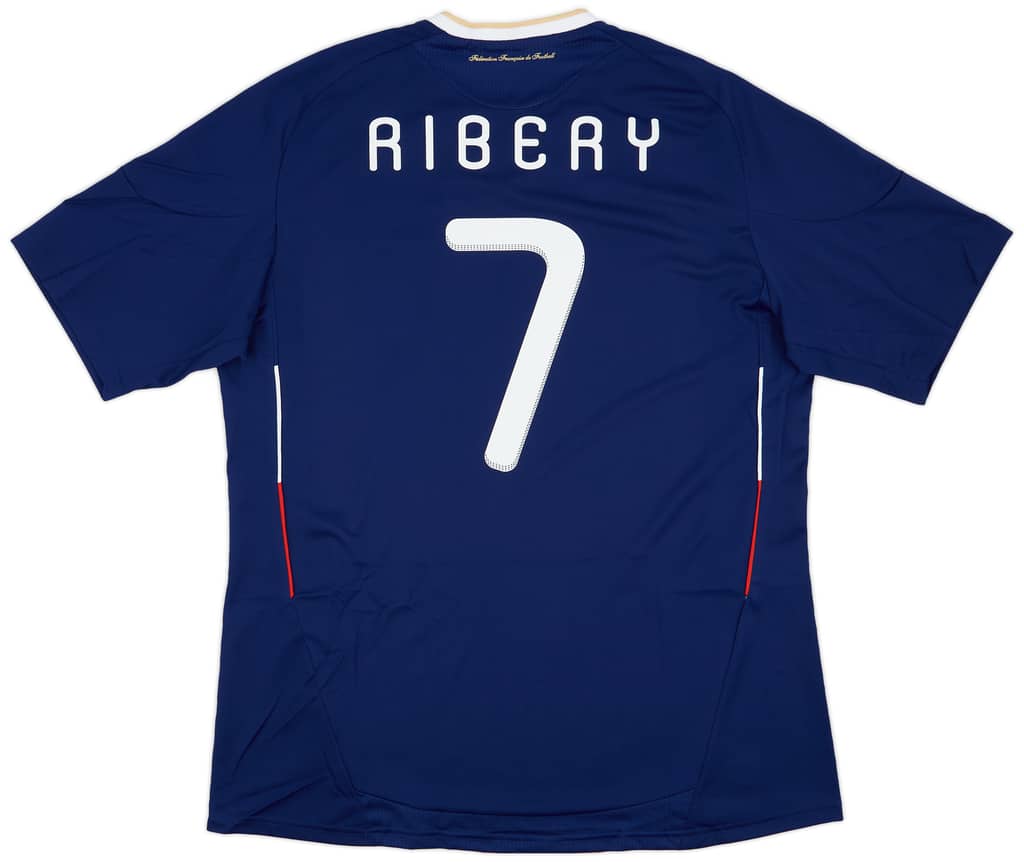 2009-10 France Home Shirt Ribery #7 (XL)