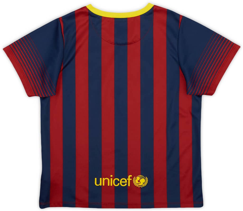 2013-14 Barcelona Home Shirt - 9/10 - (6-7 Years)