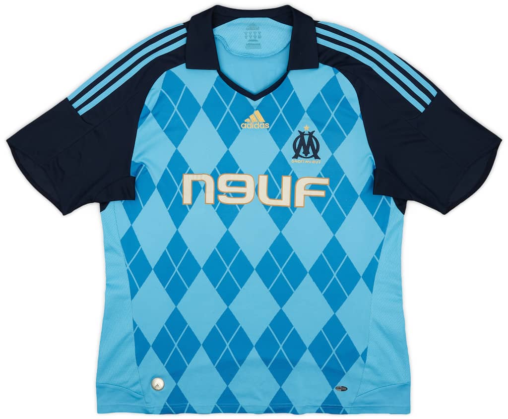 2008-09 Olympique Marseille Away Shirt Ben Arfa #20 - 6/10 - (XL)