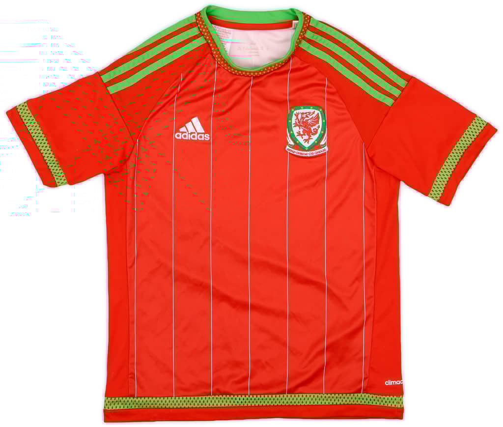 2015-16 Wales Home Shirt - 6/10 - (L.Boys)