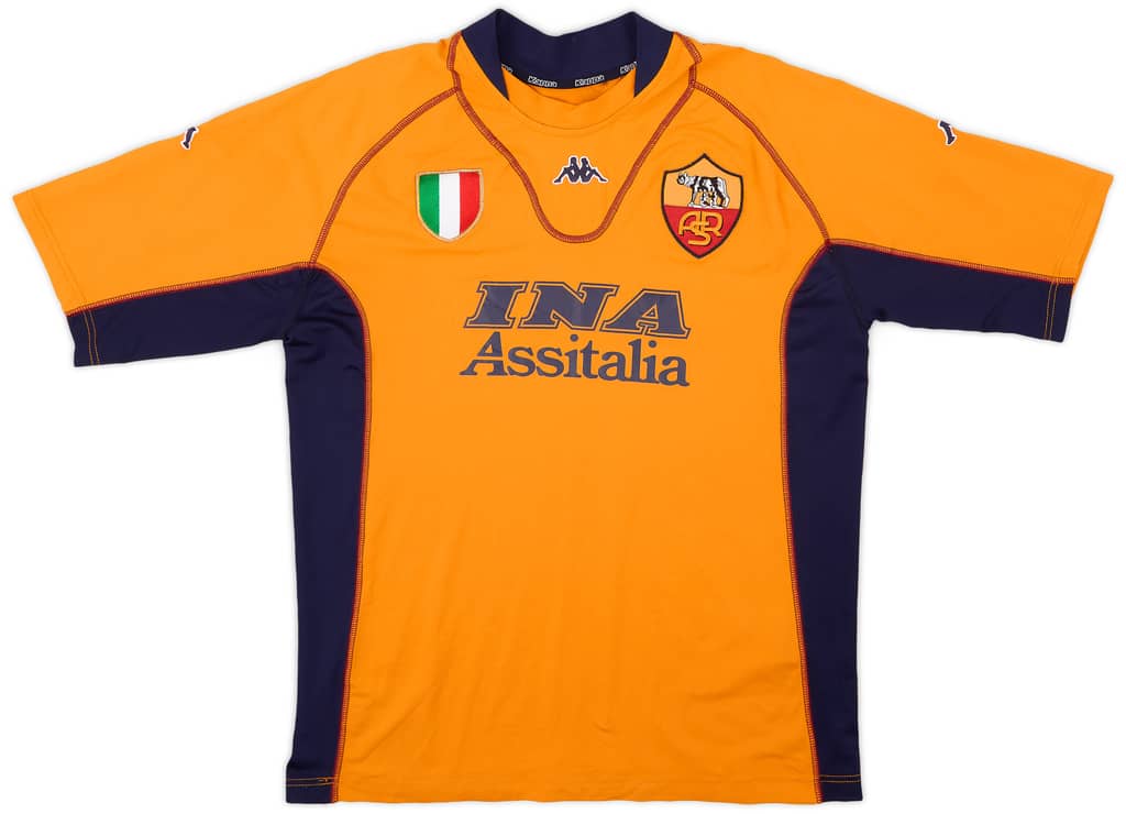 2001-02 Roma Fourth Shirt - 9/10 - (XXL)