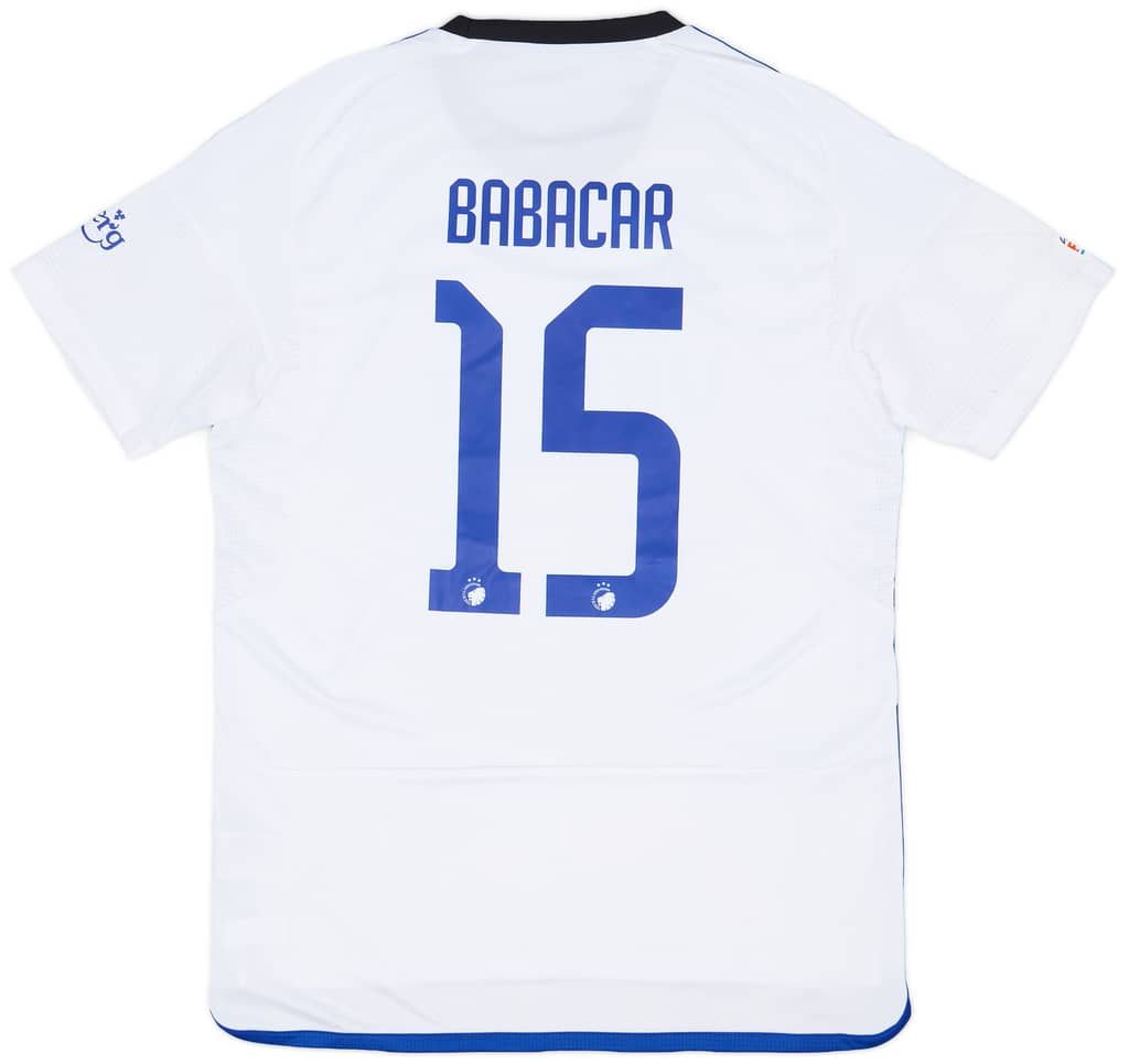 2023-24 FC Copenhagen Champions League Match Issue Home Shirt Babacar #15