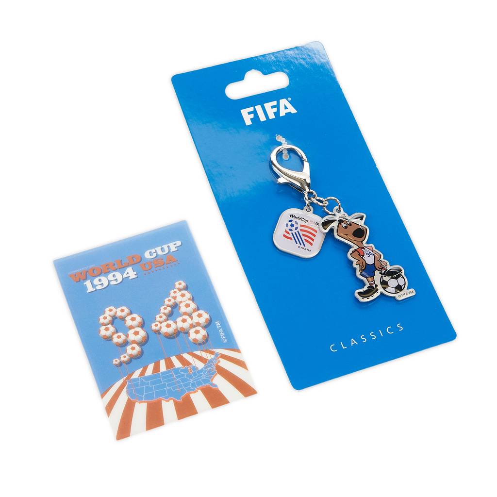 FIFA Classics Official Mascot Keychain & Poster Sticker USA 94