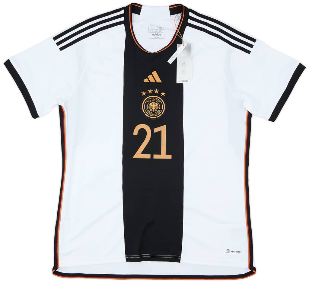 2022-23 Germany Home Shirt Gundogan #21 (XL)