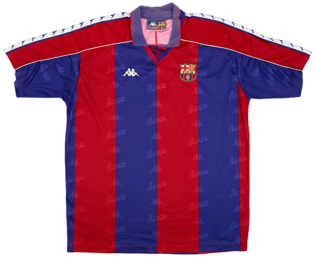1992-95 Barcelona Home Shirt - 8/10 - (XL)