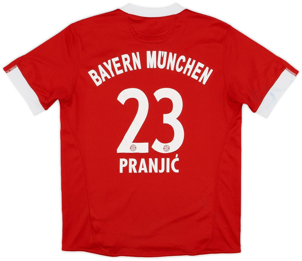 2009-10 Bayern Munich Home Shirt Pranjic #23 - 6/10 - (L.Boys)