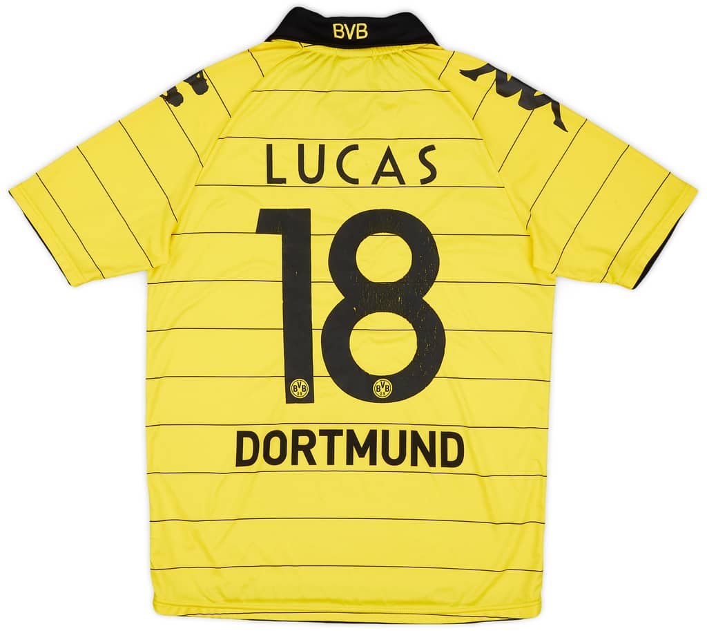 2010-11 Borussia Dortmund Home Shirt Lucas #18 - 5/10 - (M)