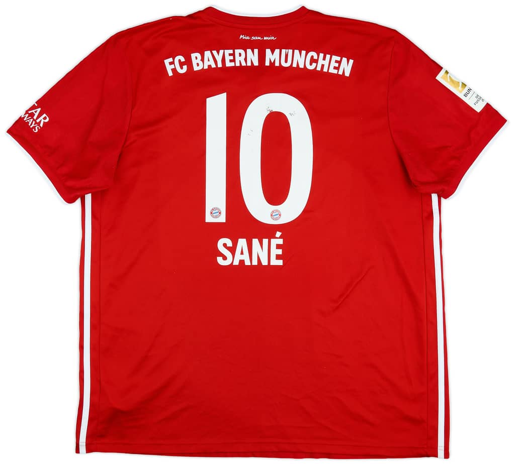 2020-21 Bayern Munich Home Shirt Sane #10 - 6/10 - (XXL)