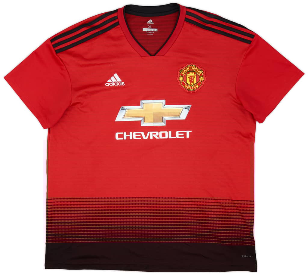2018-19 Manchester United Home Shirt Mata #8 - 6/10 - (XL)