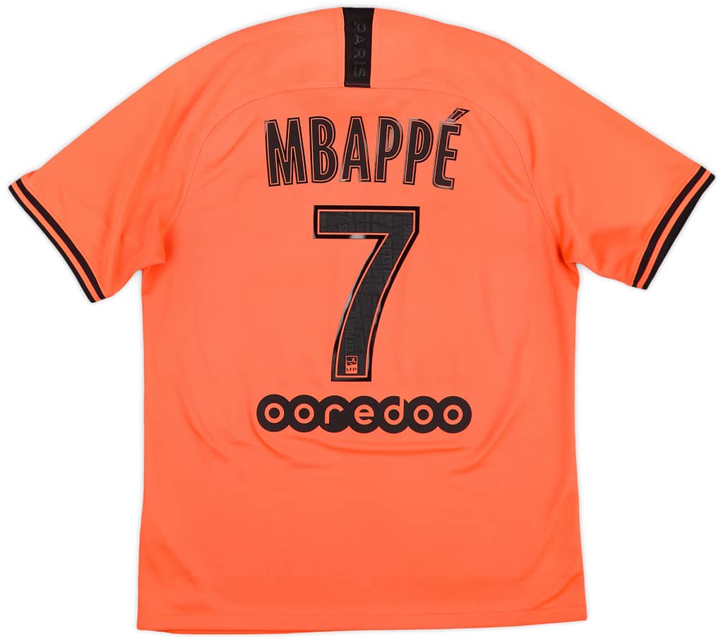 2019-20 Paris Saint-Germain Away Shirt Mbappe #7 - 8/10 - (S)