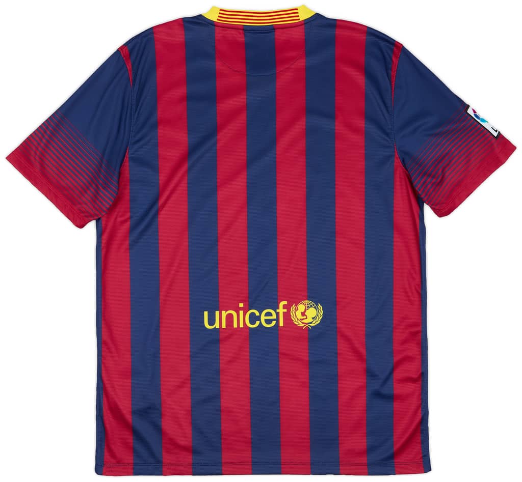 2013-14 Barcelona Home Shirt