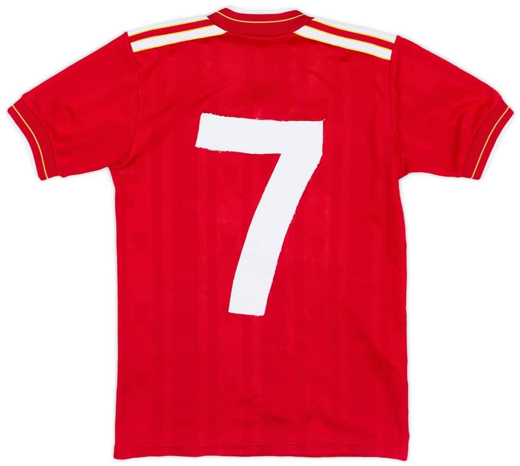 1986-87 Liverpool Home Shirt #7 - 6/10 - (S.Boys)