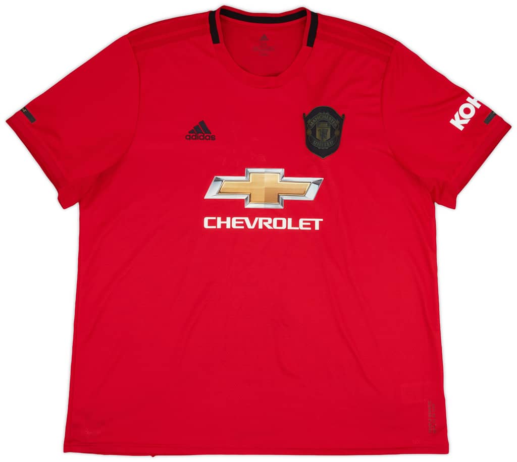 2019-20 Manchester United Home Shirt B.Fernandes #18 - 8/10 - (XXL)