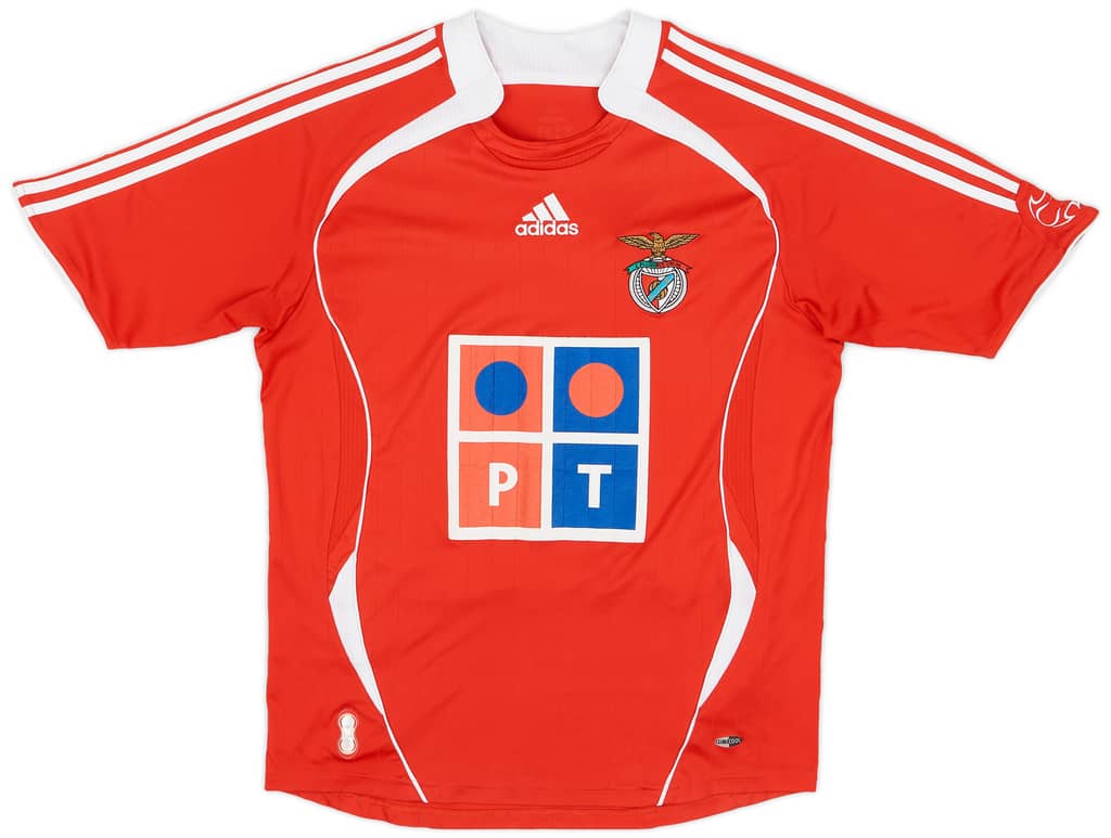 2006-07 Benfica Home Shirt - 6/10 - (XL.Boys)