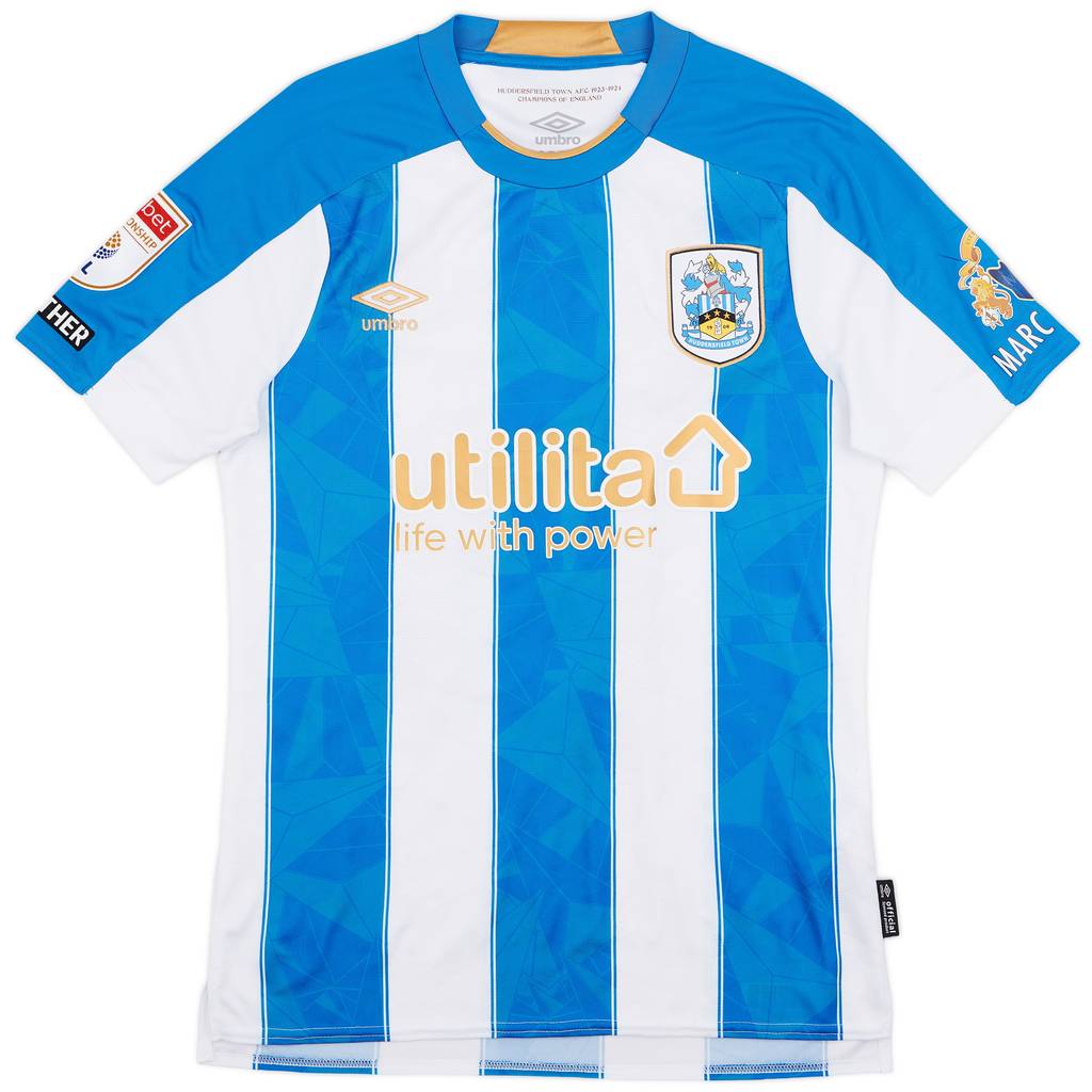 2023-24 Huddersfield Match Issue Home Shirt Thomas #14