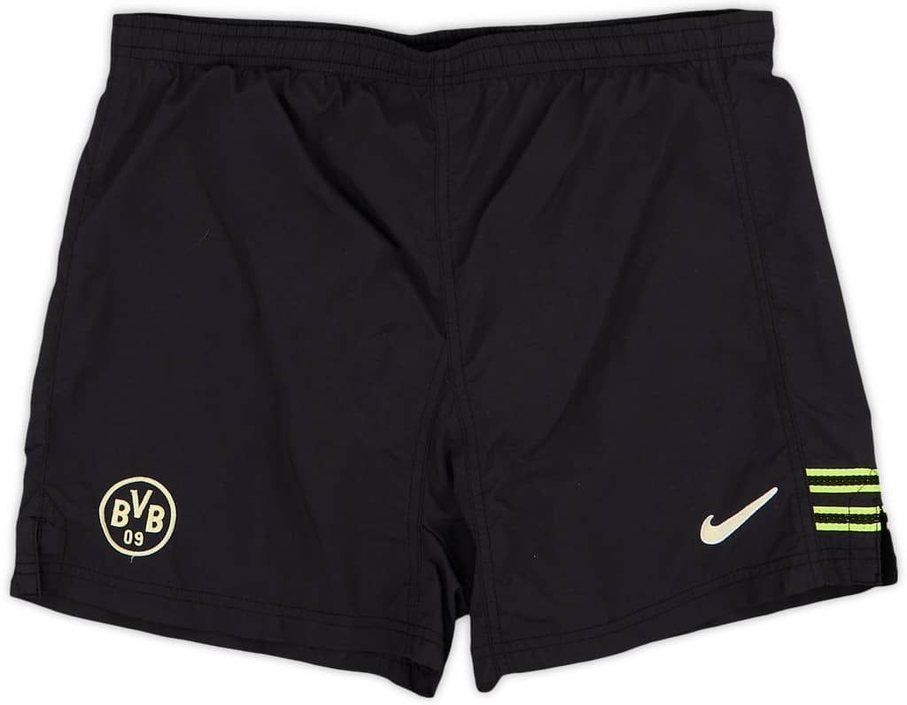 1997-98 Borussia Dortmund Home Shorts - 4/10 - (XL.Boys)