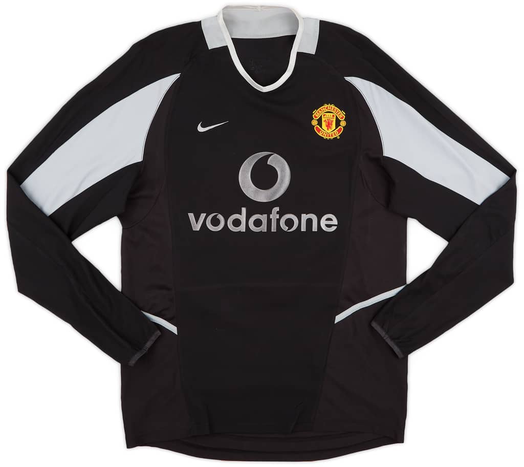 2002-04 Manchester United GK Shirt Barthez #1 - 8/10 - (L)