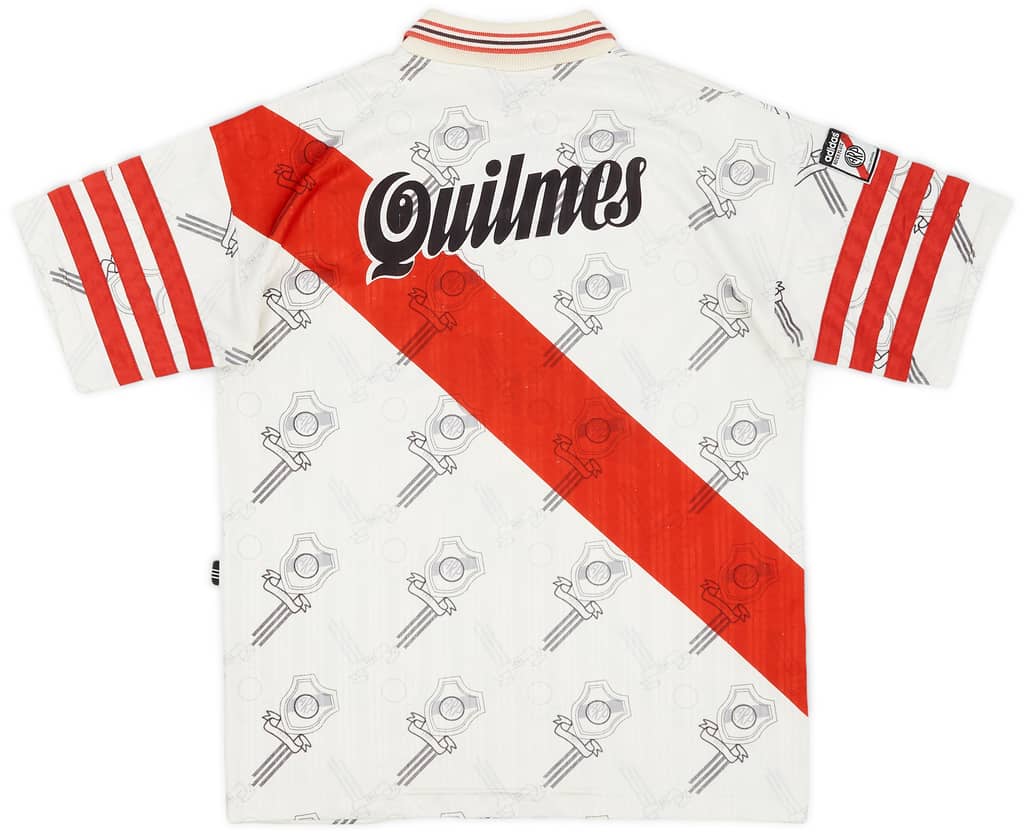 1996-98 River Plate Home Shirt - 8/10 - (XL.Boys)