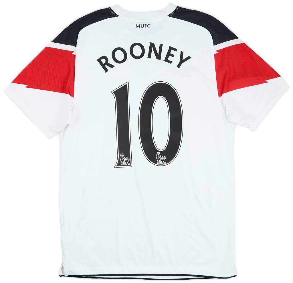 2010-12 Manchester United Away Shirt Rooney #10 - 5/10 - (S)