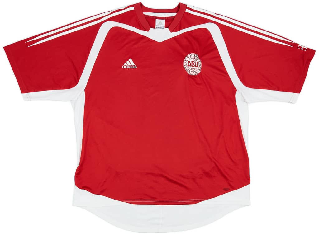 2004-05 Denmark Home Shirt - 8/10 - (XXL)