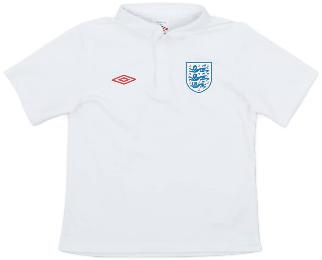 2009-10 England Home Shirt - 6/10 - (S.Boys)