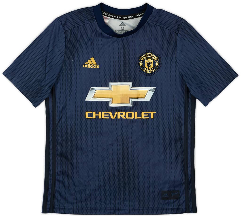 2018-19 Manchester United Third Shirt - 7/10 - (M.Boys)