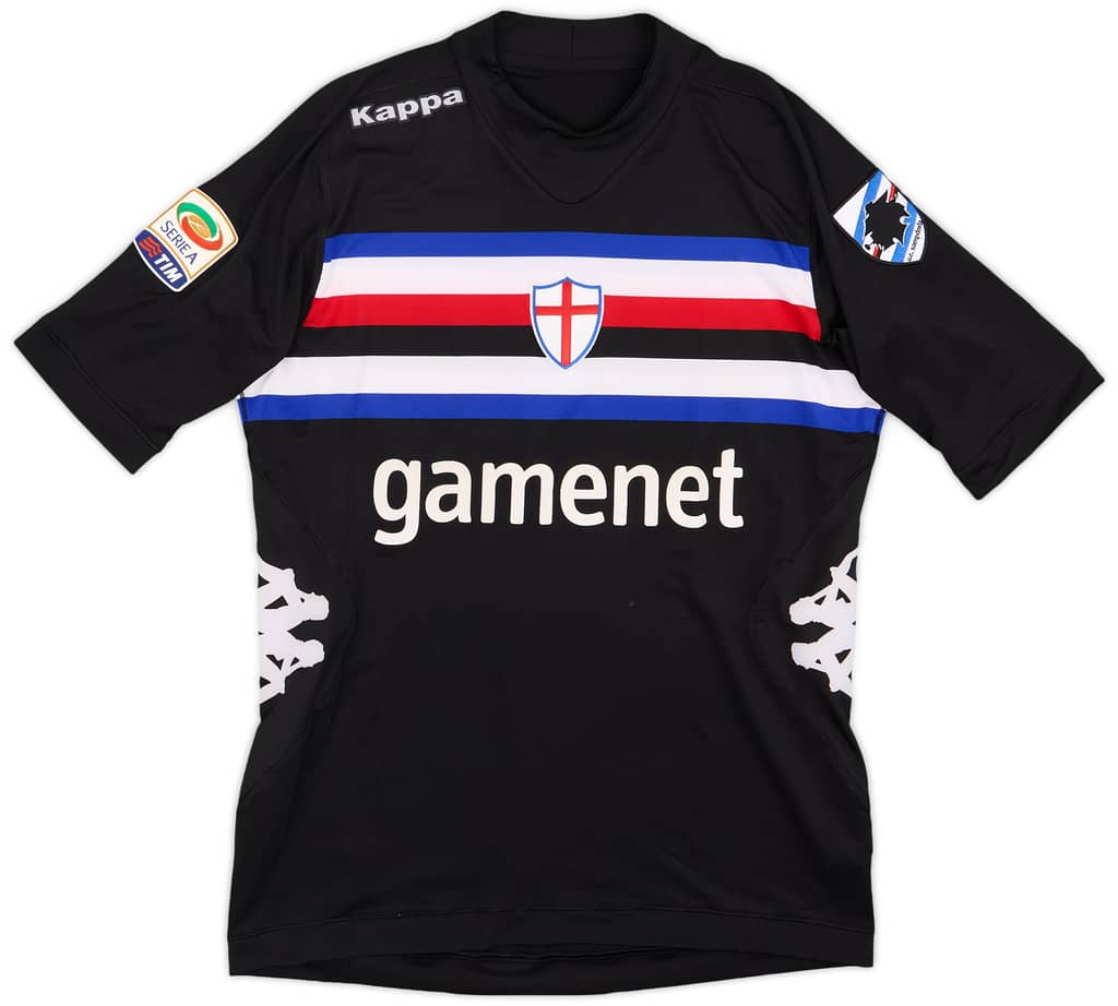2012-13 Sampdoria Match Issue Third Shirt De Silvestri #19