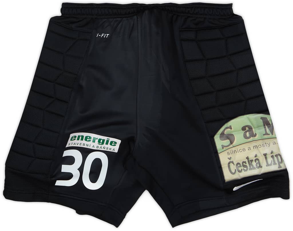 2014-15 FK Jablonec Player Issue GK Shorts #30 - 9/10 - (XL)