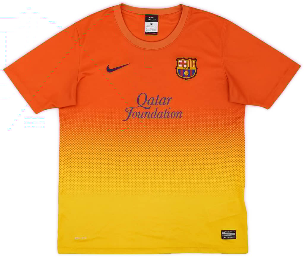 2012-13 Barcelona Basic Away Shirt - 8/10 - (XL.Boys)