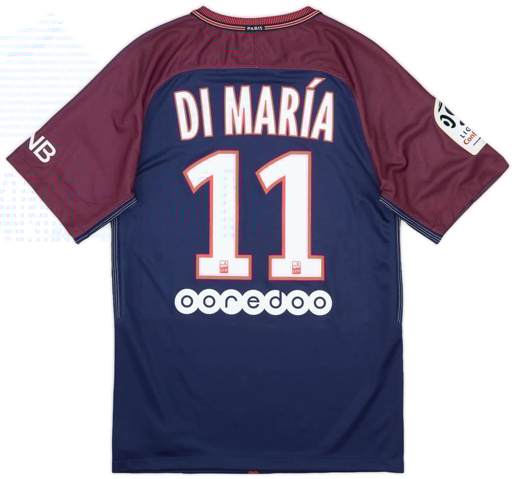 2017-18 Paris Saint-Germain Home Shirt Di Maria #11 (S)