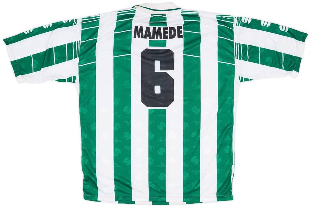 1999-00 Vitória de Setúbal Match Worn Home Shirt Mamede #6